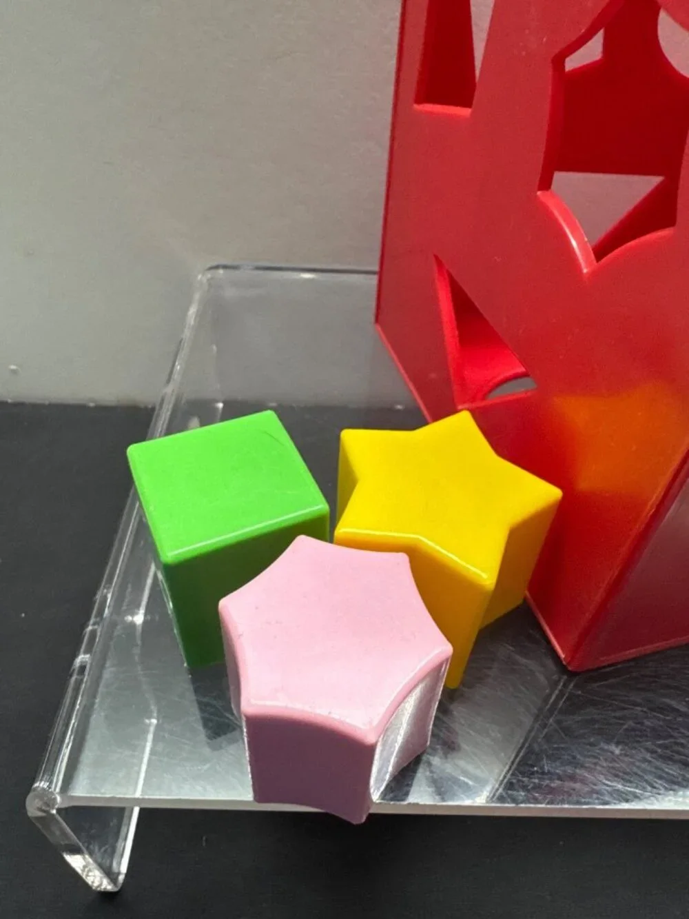 Shape Sorting Cube Toy With 18 Colorful Blocks For Early Learning & Development - Picture 2 of 11